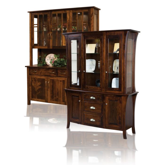 Solid Wood Hutches Made by Townline Furniture